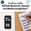 Keyvisual EdTech Research Forschungsworkshop