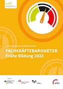 Cover Fachkräftebarometer Frühe Bildung 2023